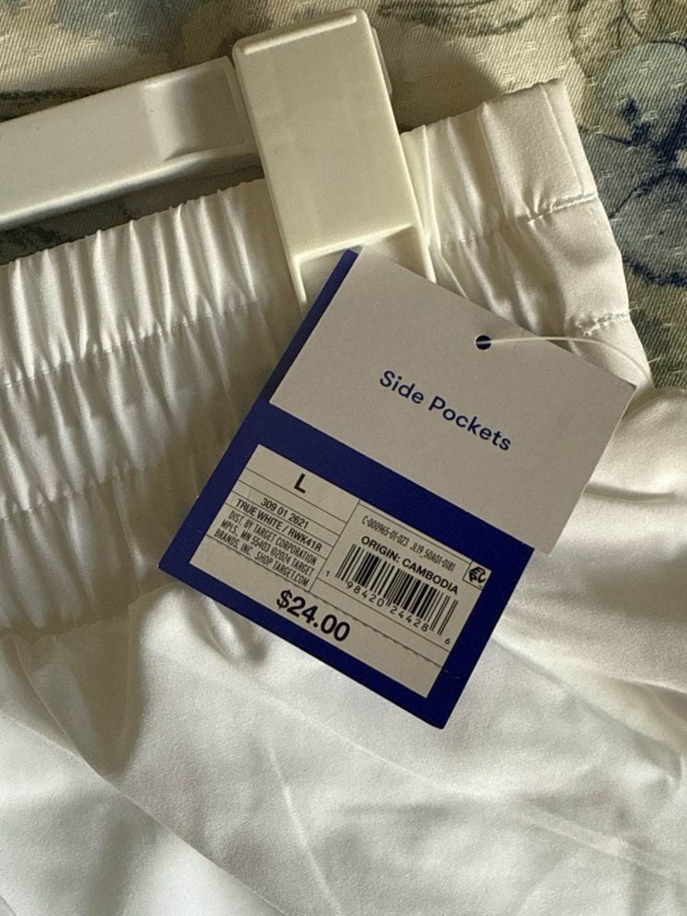 JoyLab White Athletic Skort Shorts - Picture 2 of 4